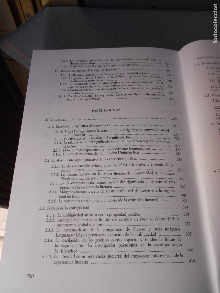 Libros de segunda mano: TEORIA DE LA LITERATURA - Foto 5