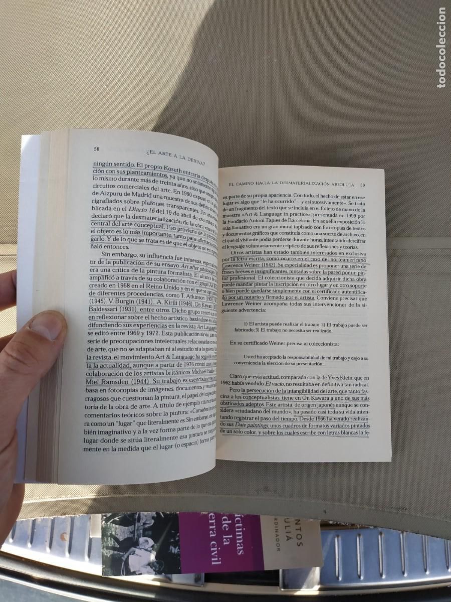 Libros de segunda mano: &iquest;El arte a la deriva? - Marie-Claire Uberquoi - Foto 3