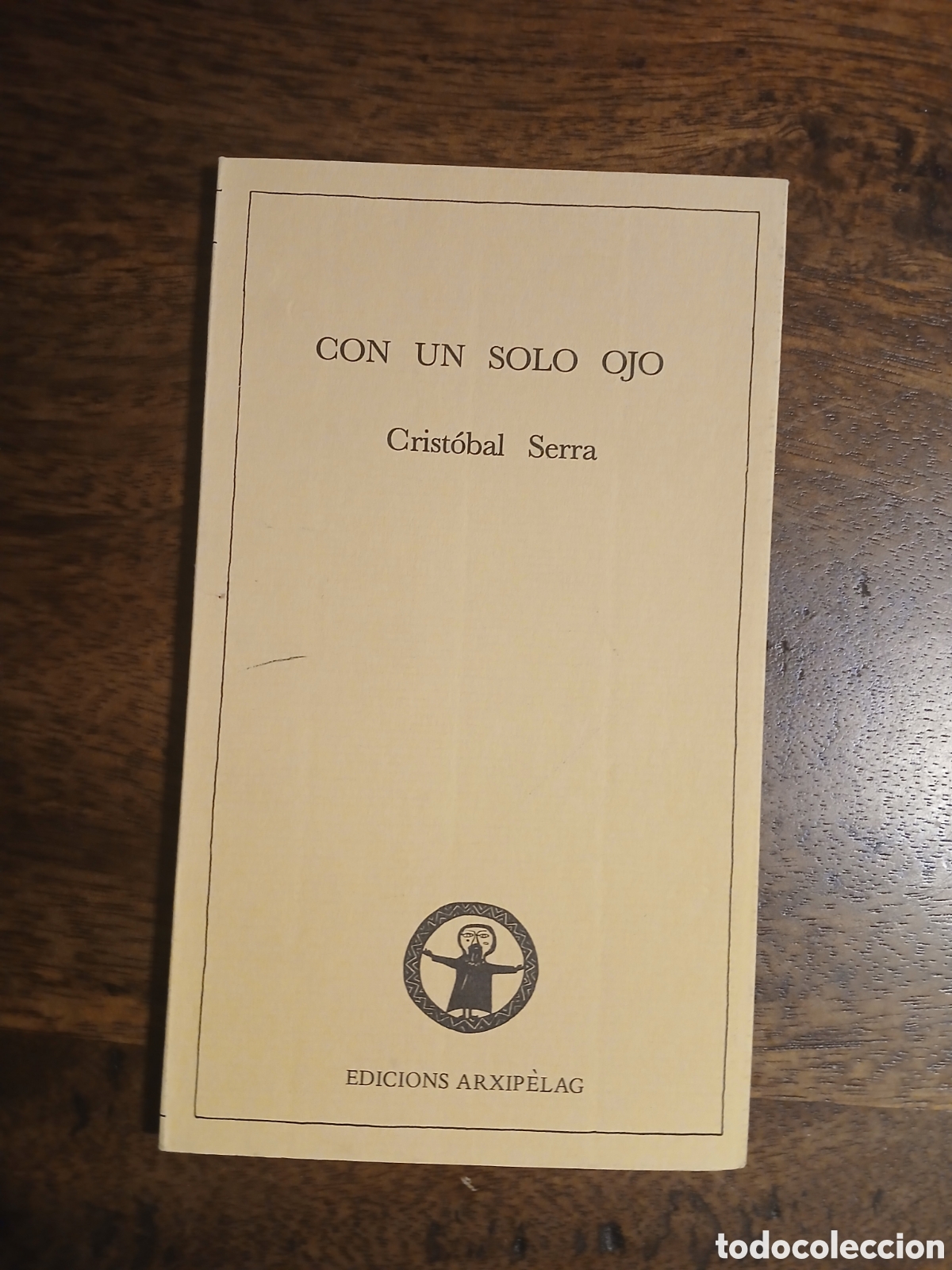 Libros de segunda mano: Con un solo ojo, Crist&oacute;bal Serra - Foto 1