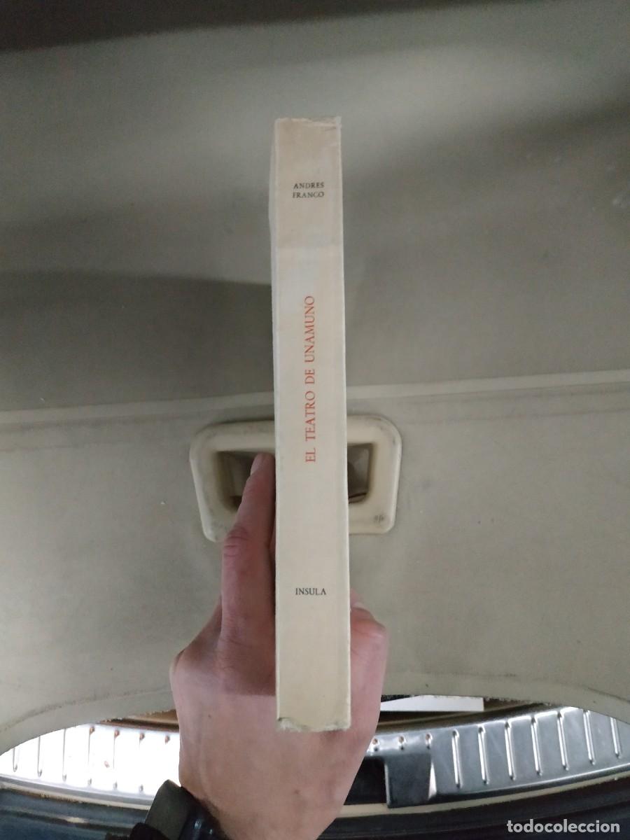 Libros de segunda mano: El teatro de Unamuno - Andr&eacute;s Franco - Foto 3