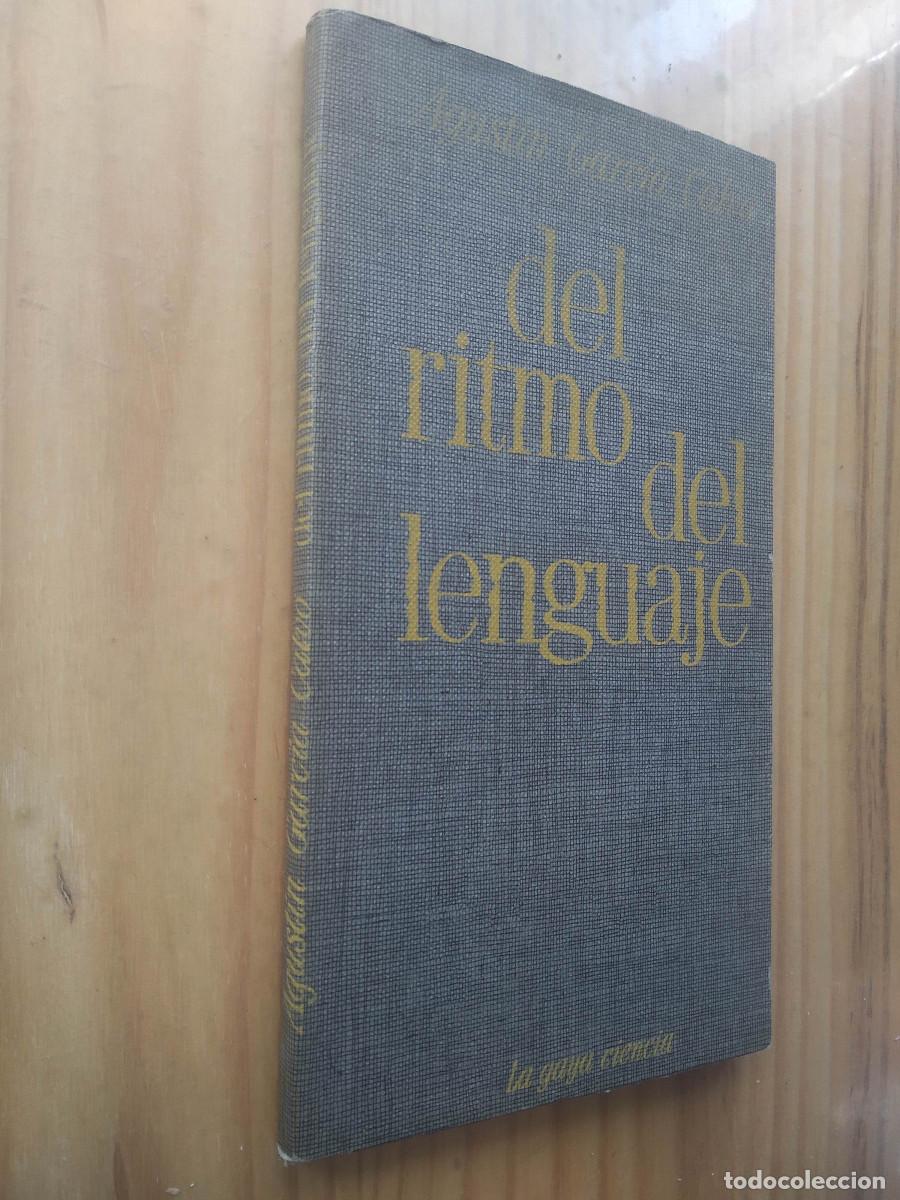 Libros de segunda mano: DEL RITMO DEL LENGUAJE - GARCIA CALVO, Agust&iacute;n - Foto 1