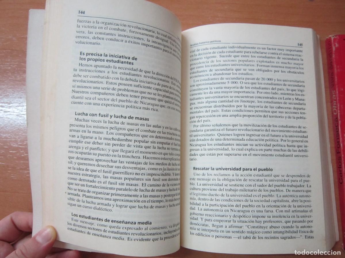 Libros de segunda mano: Carlos Fonseca, Obras, Tomo 1, 2 - Foto 3