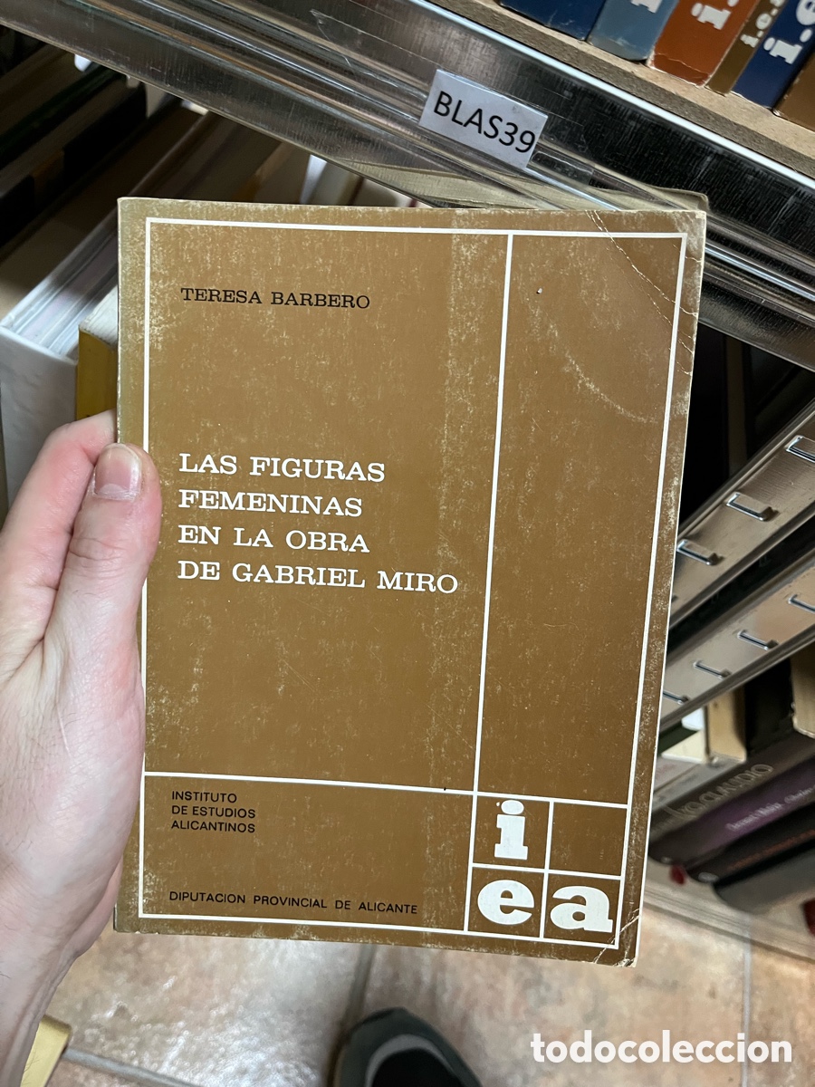 Libros de segunda mano: BLAS39 TERESA BARBERO LAS FIGURAS FEMENINAS EN LA OBRA DE GABRIEL MIRO