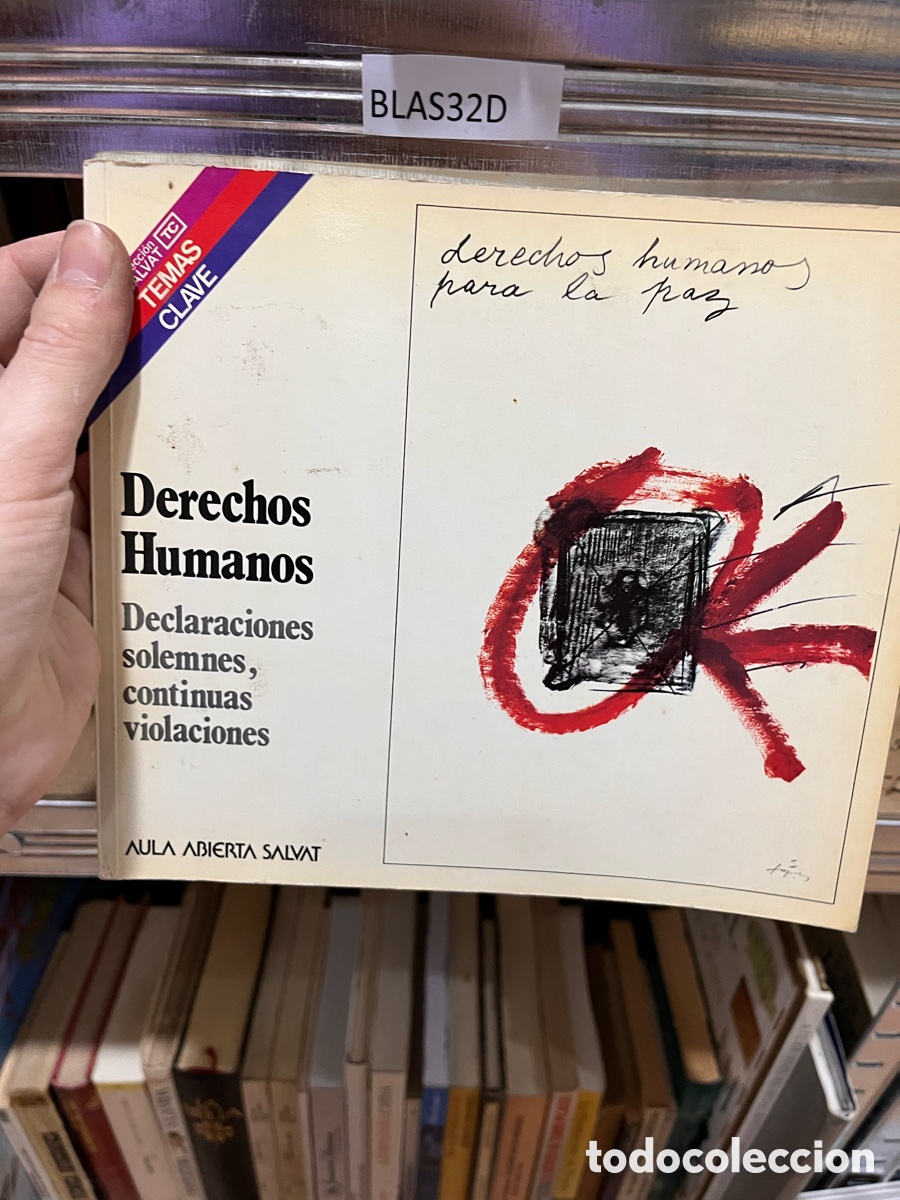 Libros de segunda mano: Blas32D Derechos Humanos Declaraciones solemnes, continuas violaciones (Salvat aula abierta)
