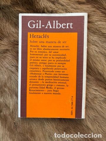Libros de segunda mano: GIL-ALBERT. HER&Aacute;CLES. SOBRE UNA MANERA DE SER. AKAL, 1987 - Foto 2