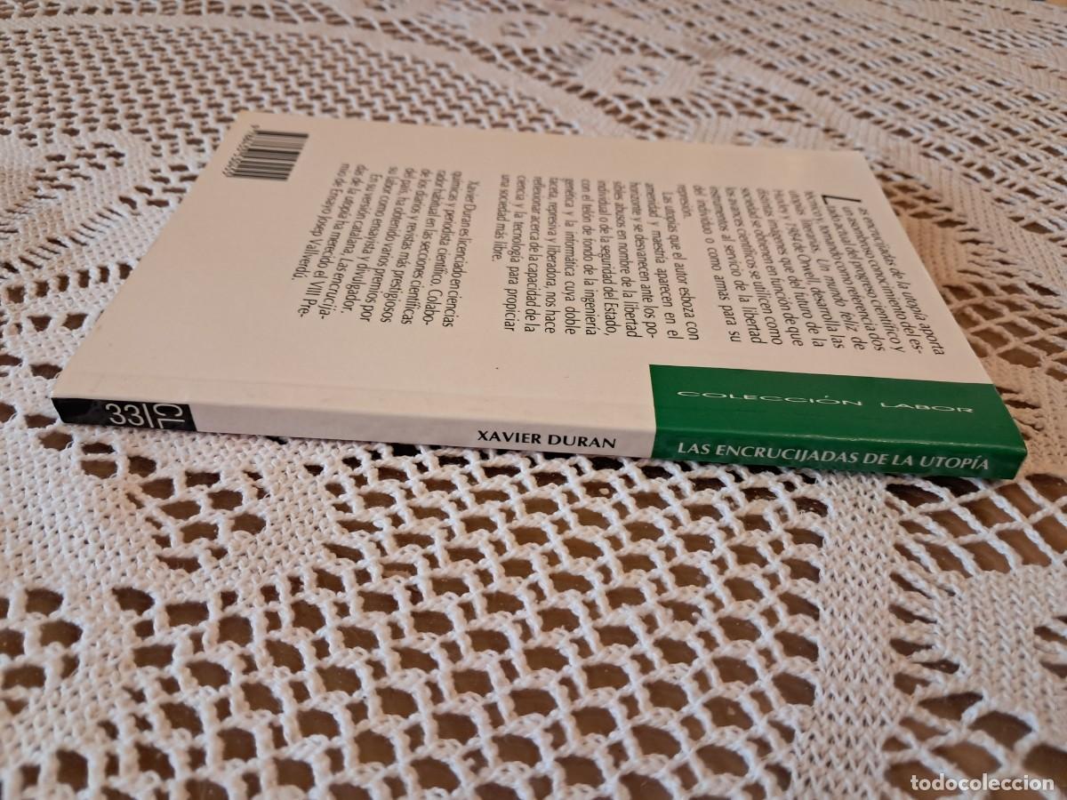 Libros de segunda mano: Las encrucijadas de la utop&iacute;a Xavier Duran - Foto 3