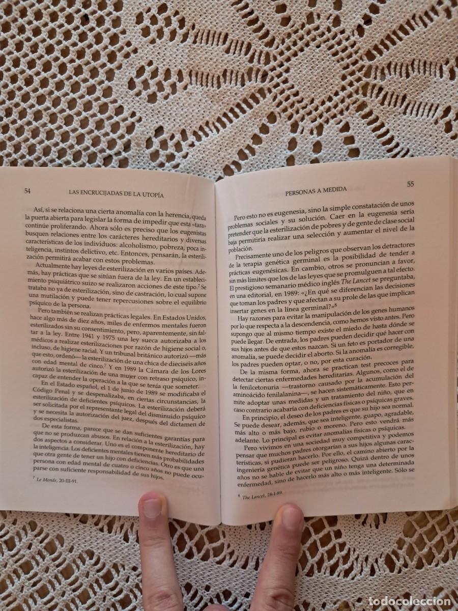 Libros de segunda mano: Las encrucijadas de la utop&iacute;a Xavier Duran - Foto 4