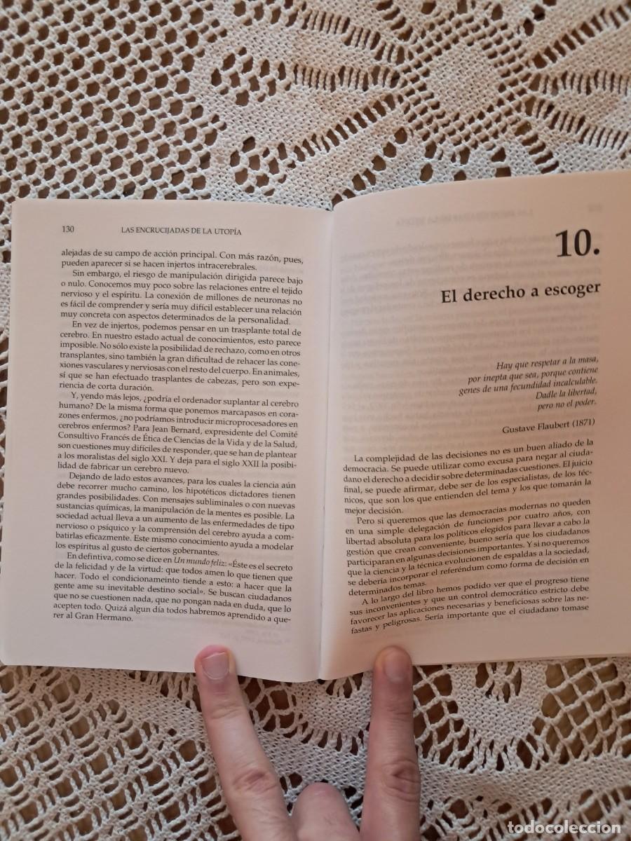 Libros de segunda mano: Las encrucijadas de la utop&iacute;a Xavier Duran - Foto 5