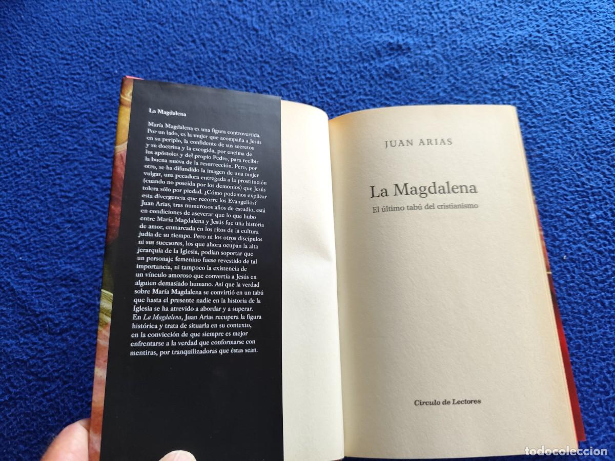 Libros de segunda mano: LA MAGDALENA Juan Arias C&iacute;rculo de Lectores 2005 - Foto 6