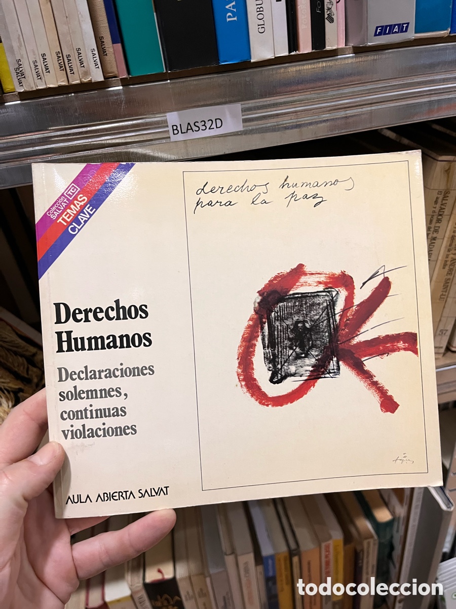 Libros de segunda mano: Blas32D Derechos Humanos Declaraciones solemnes, continuas violaciones AULA ABIERTA SALVAT
