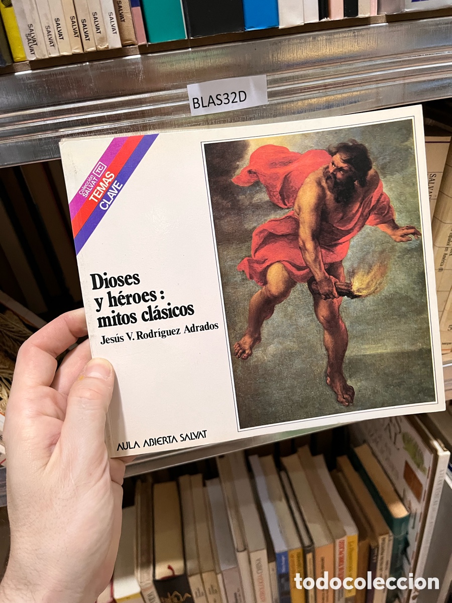 Libros de segunda mano: Blas32D Dioses y h&eacute;roes: mitos cl&aacute;sicos Jes&uacute;s V. Rodr&iacute;guez Adrados AULA ABIERTA SALVAT