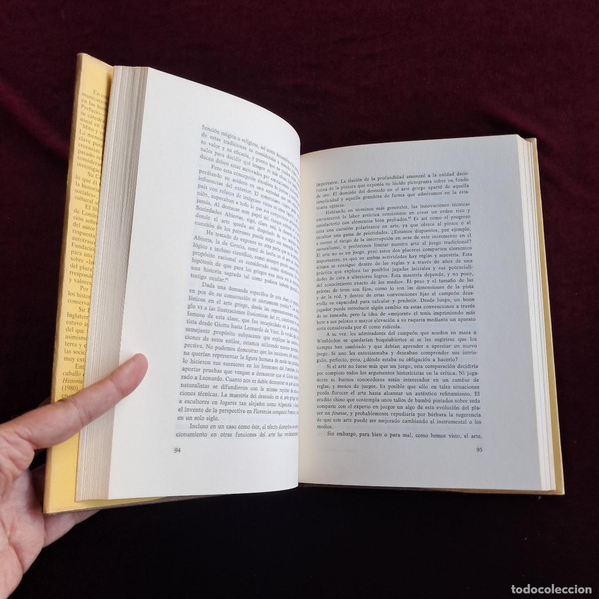 Libros de segunda mano: IDEALES E &Iacute;DOLOS. E. H. Gombrich. GG 1981 - Foto 4