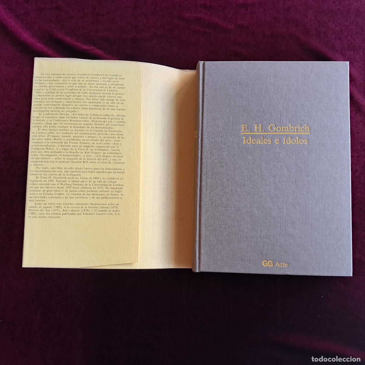 Libros de segunda mano: IDEALES E &Iacute;DOLOS. E. H. Gombrich. GG 1981 - Foto 6