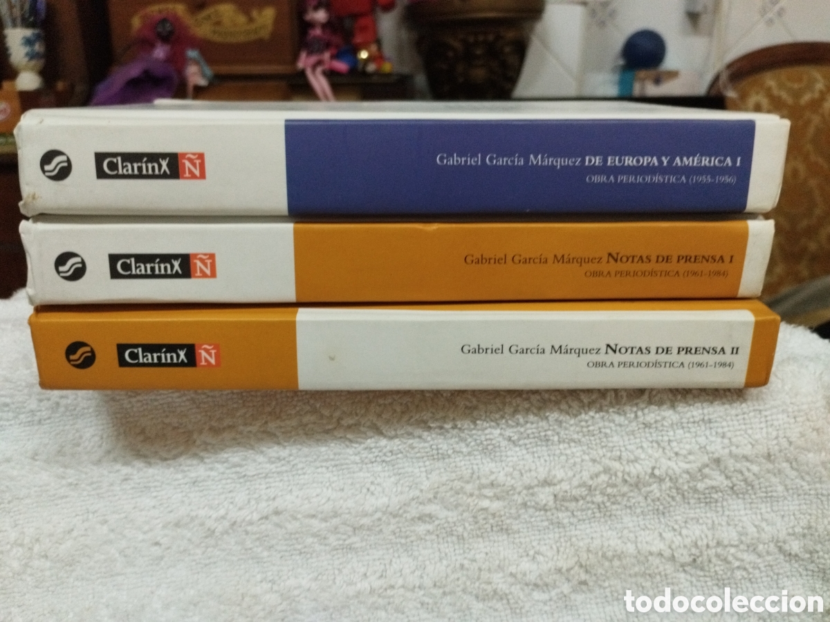 Libros de segunda mano: GABRIEL GARC&Iacute;A M&Aacute;RQUEZ 3 Ediciones exclusivas de CLARIN - Foto 3
