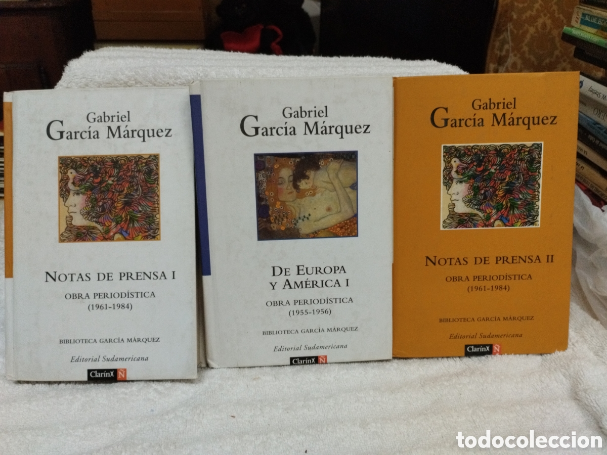 Libros de segunda mano: GABRIEL GARC&Iacute;A M&Aacute;RQUEZ 3 Ediciones exclusivas de CLARIN - Foto 1