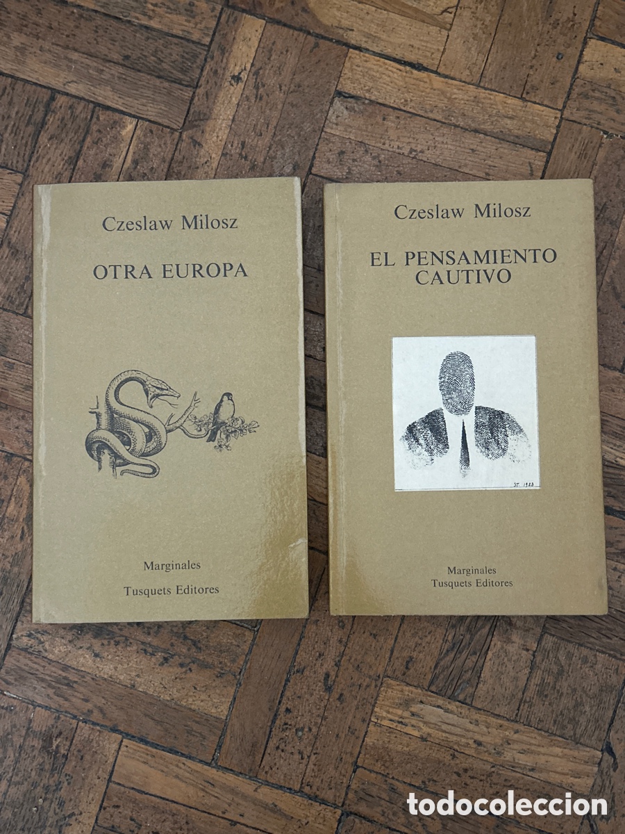 Libros de segunda mano: Otra Europa + El pensamiento cautivo - Czeslaw Milosz - Tusquets (1981)