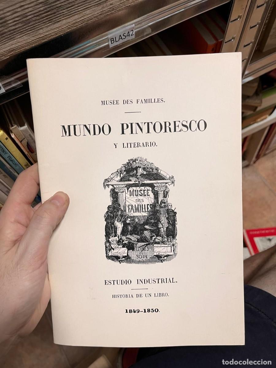 Libros de segunda mano: BLAS42 MUNDO PINTORESCO Y LITERARIO, MUSEE DES FAMILLES, ESTUDIO INDUSTRIAL, HISTORIA DE UN LIBRO 18