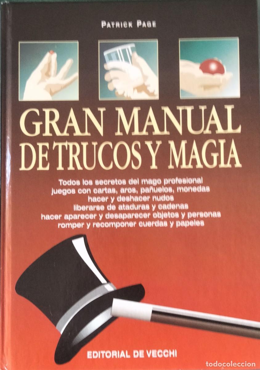 Libros de segunda mano: Gran manual de trucos y magia.Del Vecchi.2001 - Foto 1