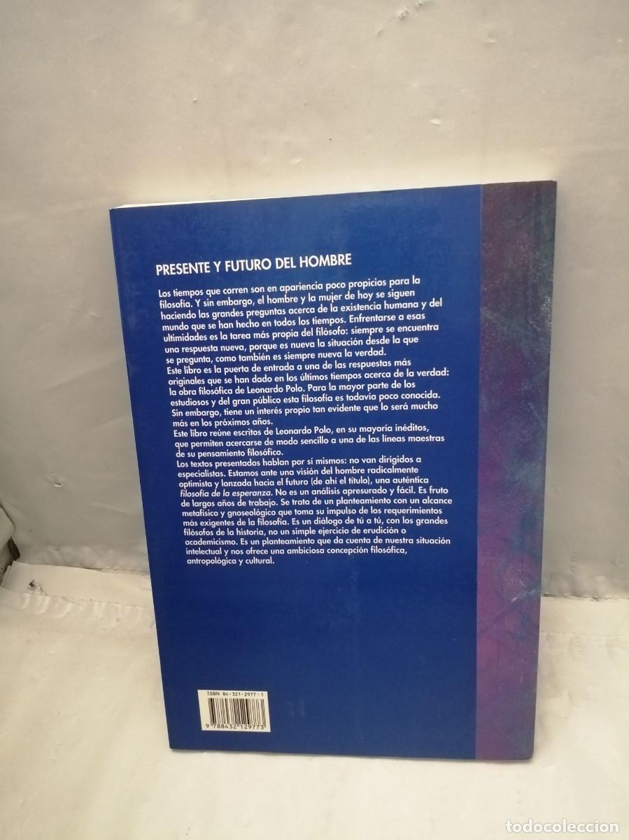 Libros de segunda mano: Presente y Futuro del Hombre (Primera edici&oacute;n) - Foto 2