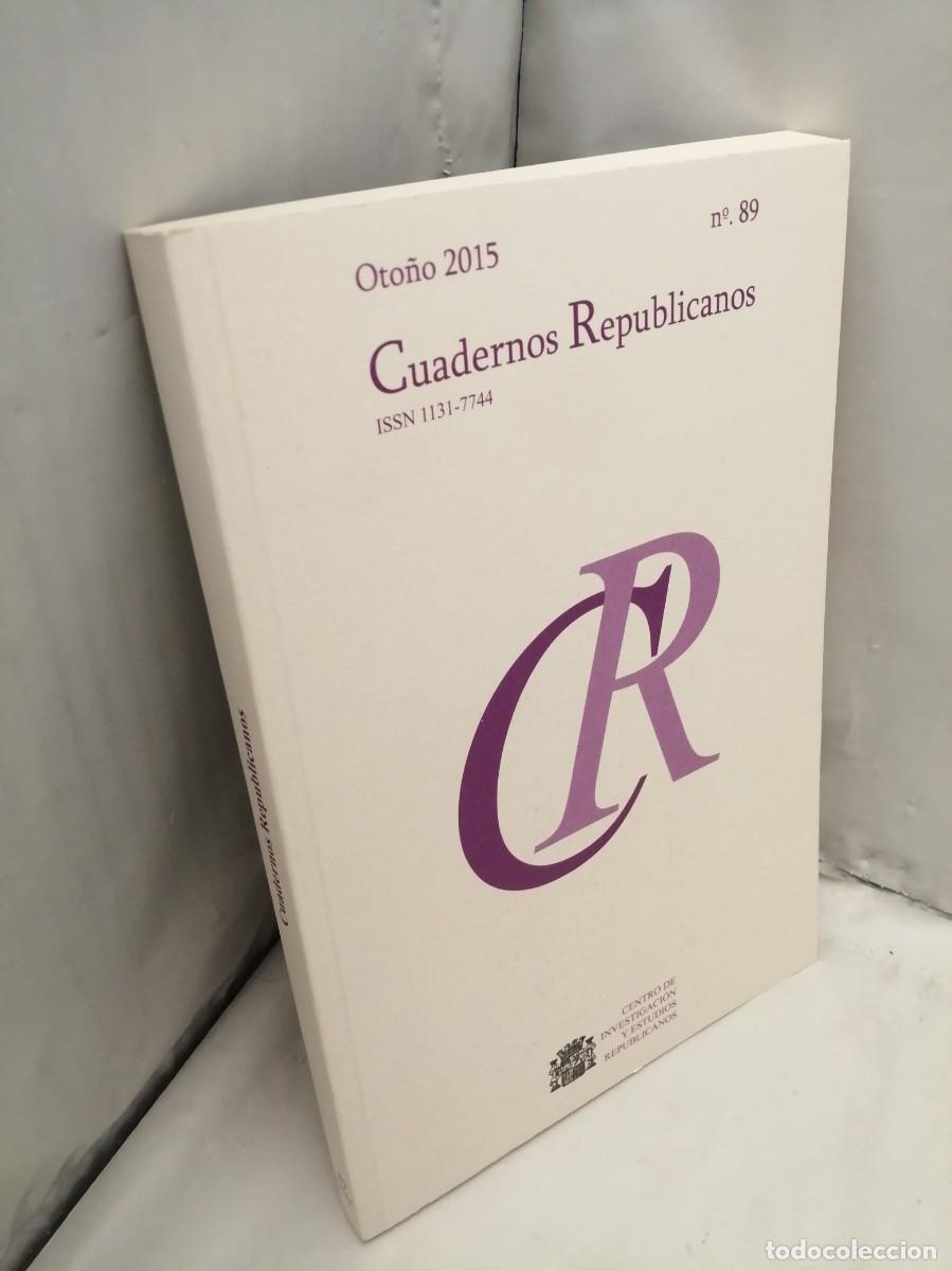 Libros de segunda mano: Cuadernos Republicanos. No 89 / Oto&ntilde;o 2015 - Foto 3