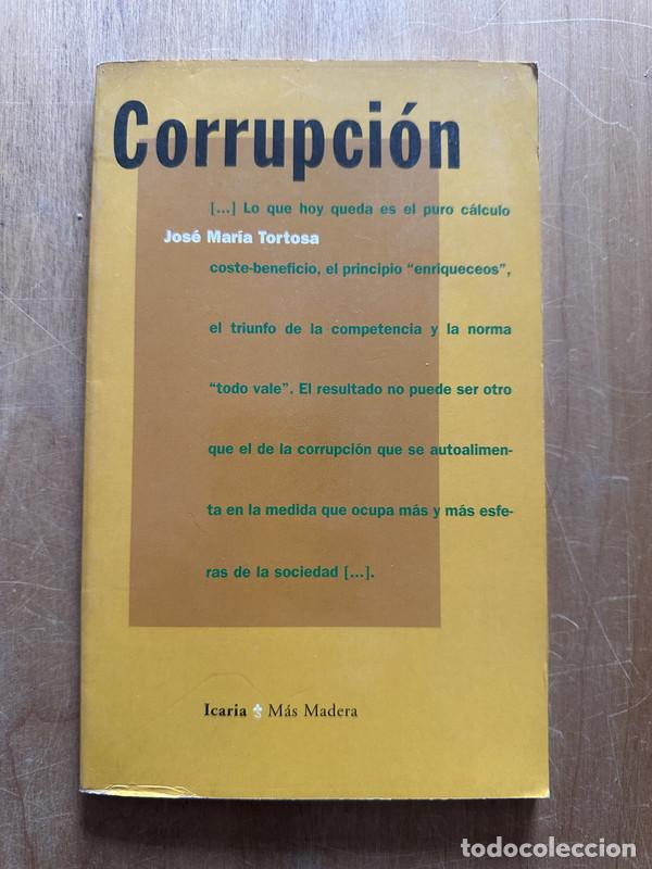 Libros de segunda mano: Corrupcion - Tortosa, Jose Maria - Foto 1
