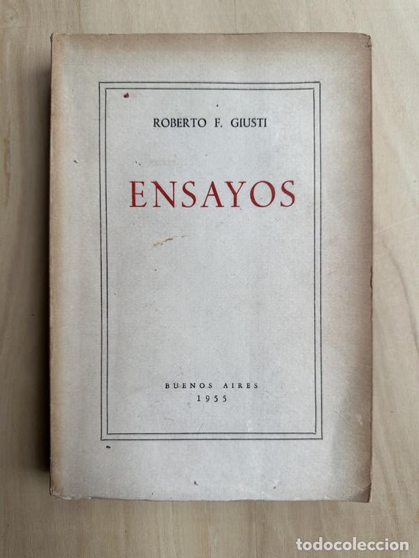 Libros de segunda mano: Ensayos - Giusti, Roberto F. - Foto 1