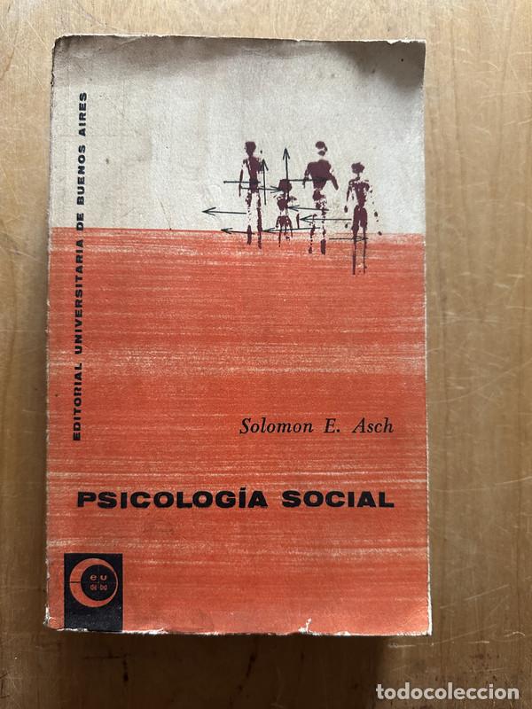 Libros de segunda mano: Psicologia Social - Asch, Solomon, E. - Foto 1