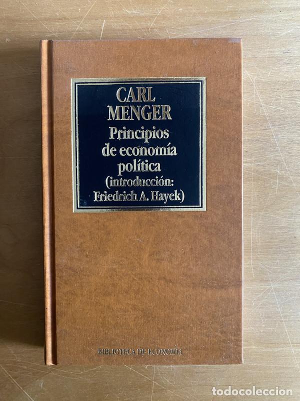Libros de segunda mano: Principios de economia politica - Menger, Carl