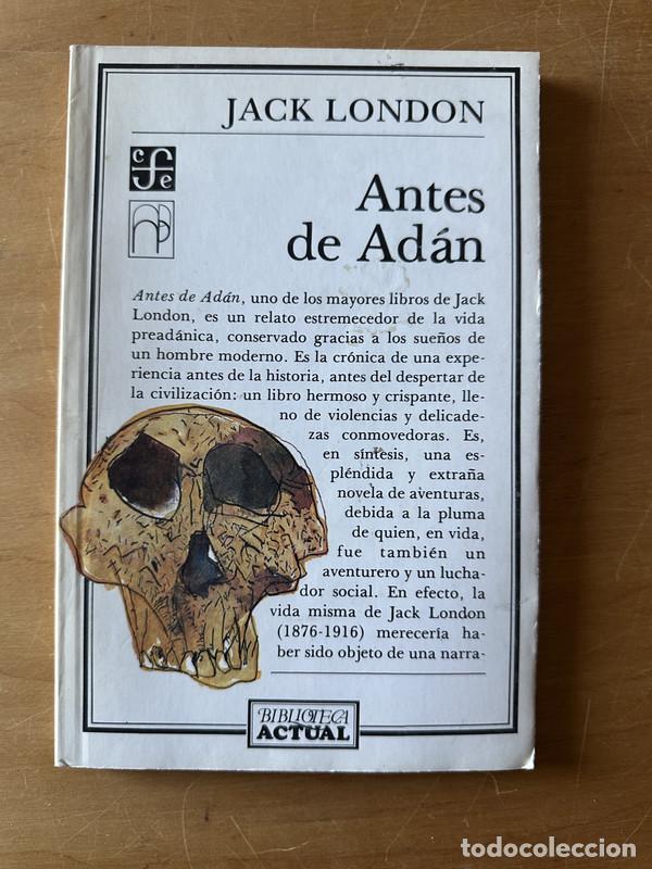 Libros de segunda mano: Antes de Adan - London, Jack - Foto 1