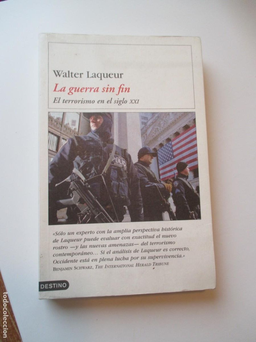 Libros de segunda mano: WALTER LAQUEUR La guerra sin fin W35080 - Foto 1