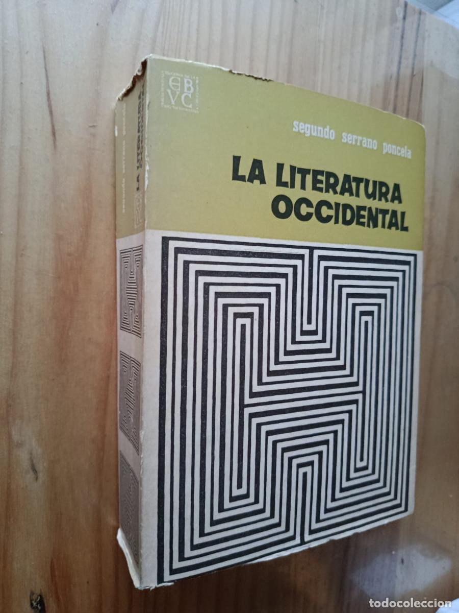 Libros de segunda mano: LA LITERATURA OCCIDENTAL. - SERRANO PONCELA, SEGUNDO. - Foto 1