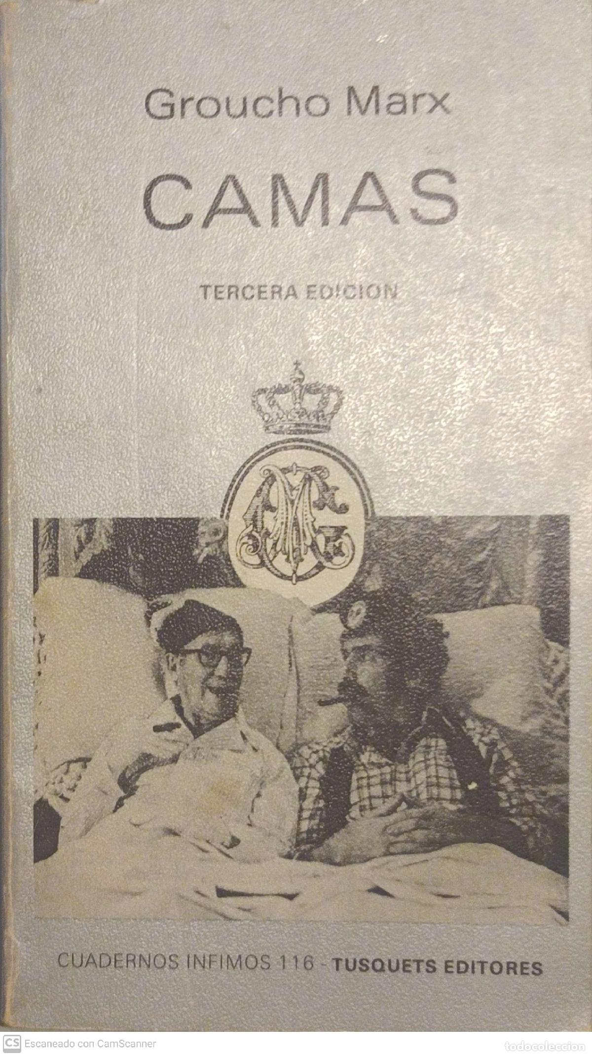Libros de segunda mano: camas - Groucho Marx - Foto 1