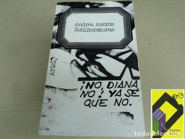 Libros de segunda mano: AMOROS, Andr&eacute;s: Subliteraturas - Foto 1