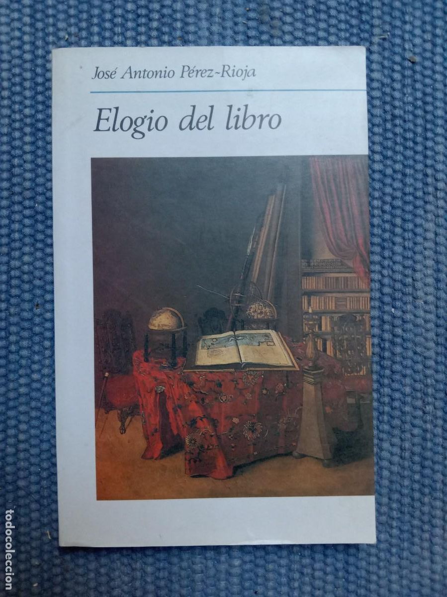 Libros de segunda mano: Elogio del libro - Bibliofilia - - Foto 1