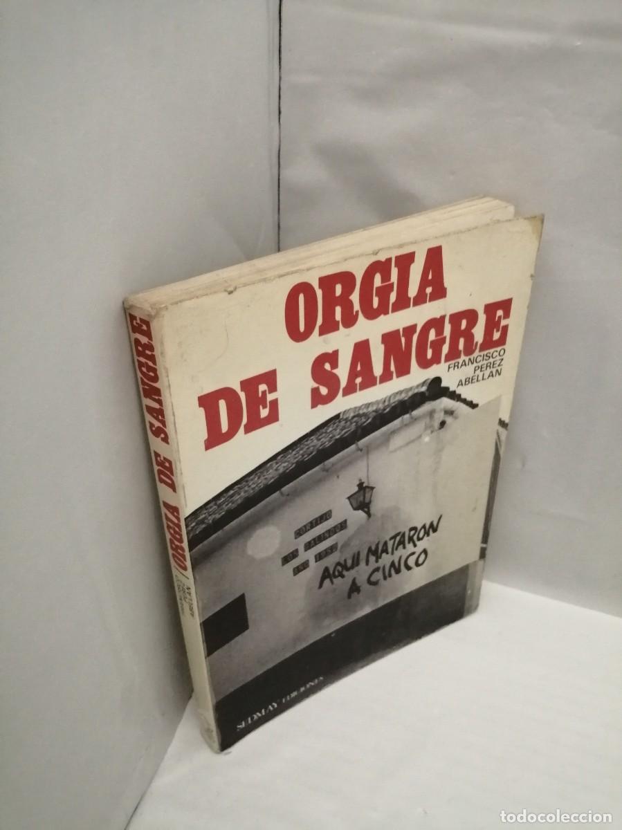 Libros de segunda mano: Org&iacute;a de sangre (Primera edici&oacute;n) - Foto 3