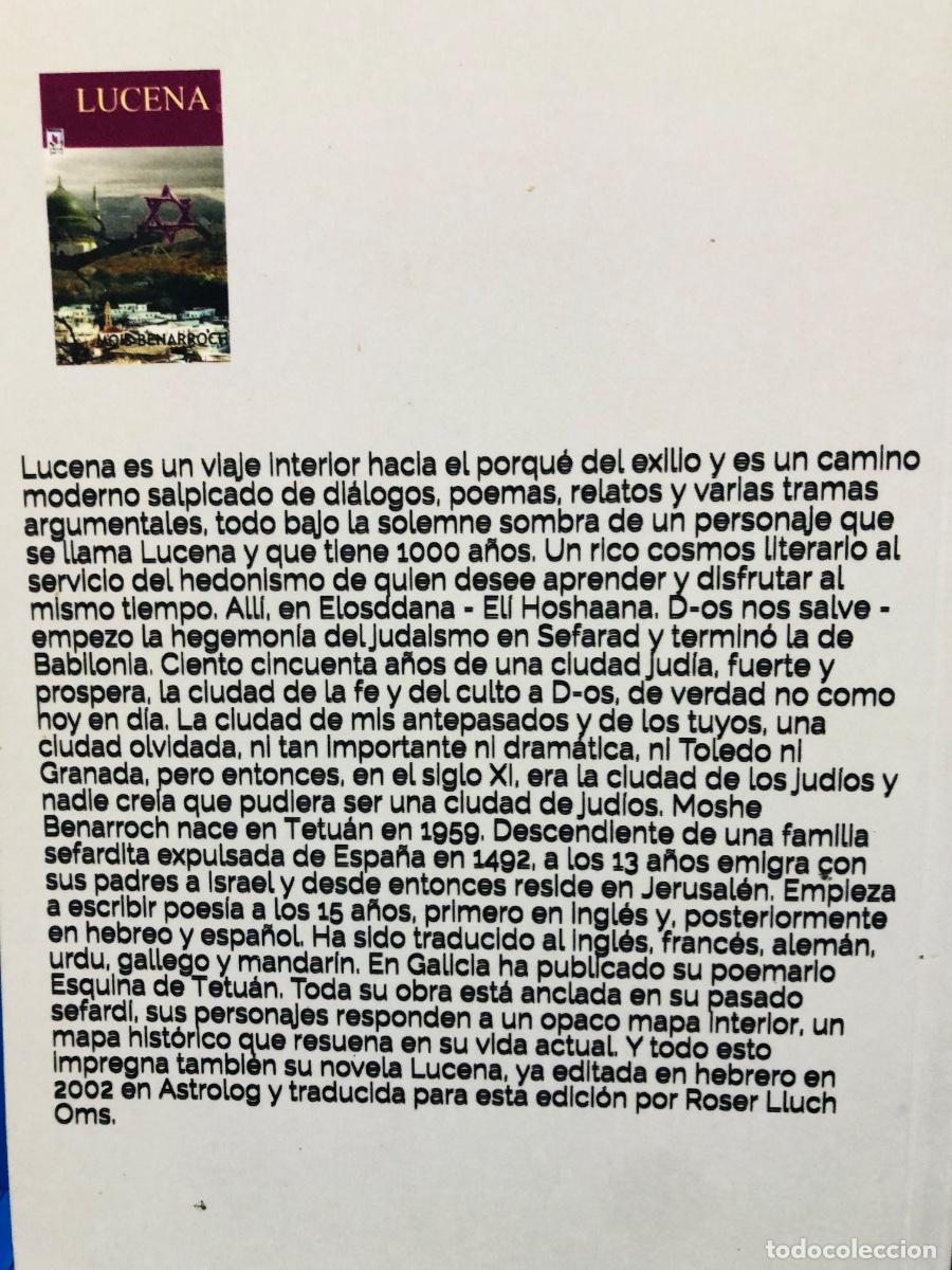 Libros de segunda mano: LUCENA - ASTROLOG - MOIS BENARROCH - 2002 - Foto 2
