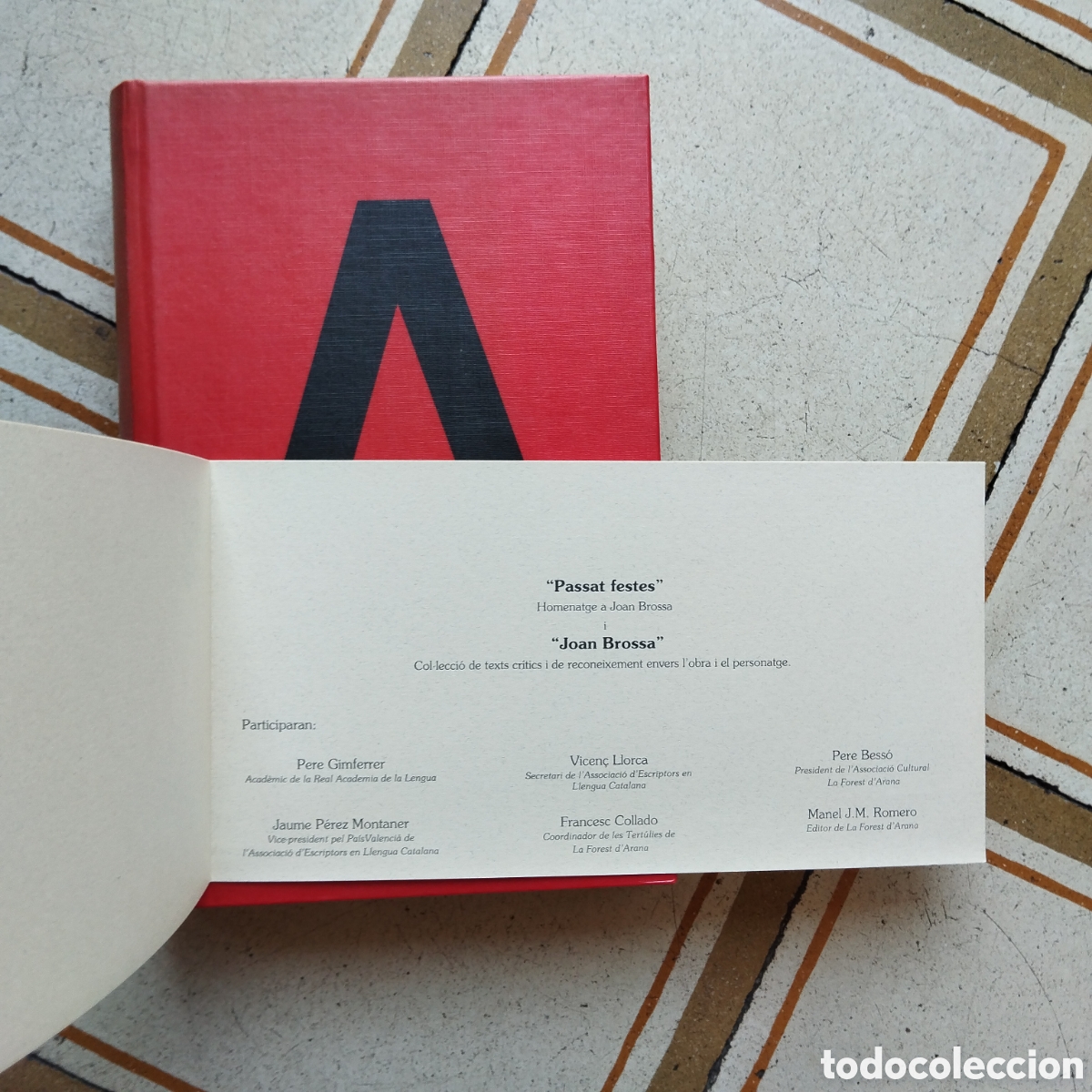 Libros de segunda mano: JOAN BROSSA LA FOREST DARANA 1994 inclou invitaci&oacute; a la presentaci&oacute; del llibre - Foto 3