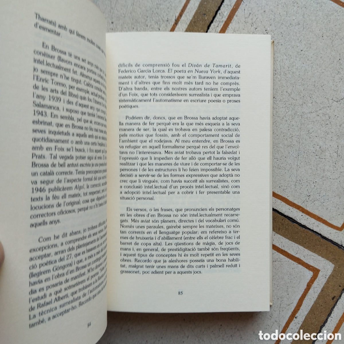 Libros de segunda mano: JOAN BROSSA LA FOREST DARANA 1994 inclou invitaci&oacute; a la presentaci&oacute; del llibre - Foto 7