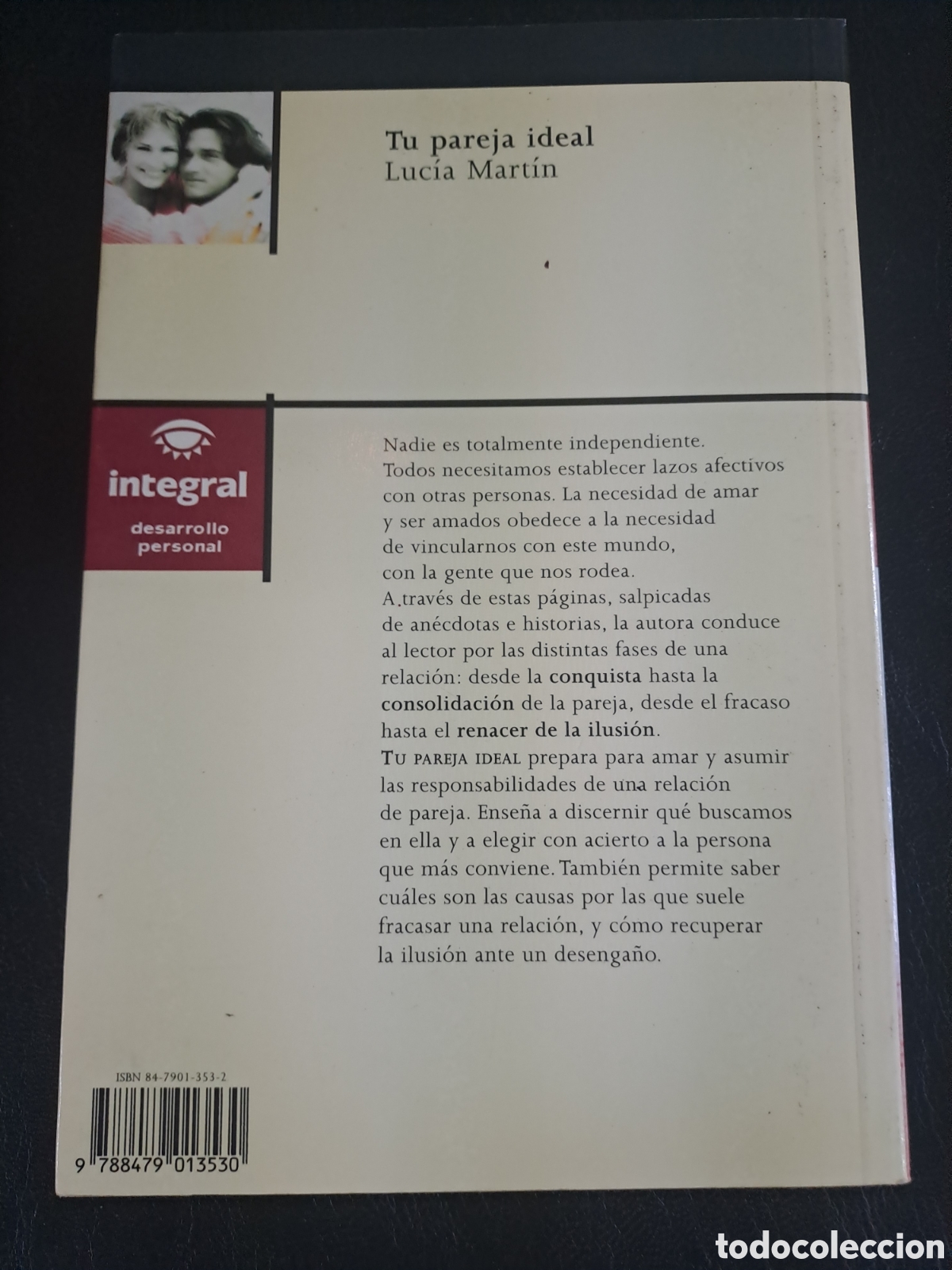Libros de segunda mano: Tu pareja ideal - Luc&iacute;a Mart&iacute;n - Integral - Foto 2