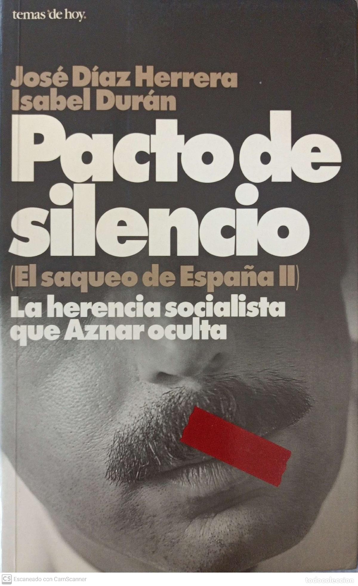 Libros de segunda mano: Pacto de silencio - Jos&eacute; D&iacute;az y Isabel Dur&aacute;n - Foto 1