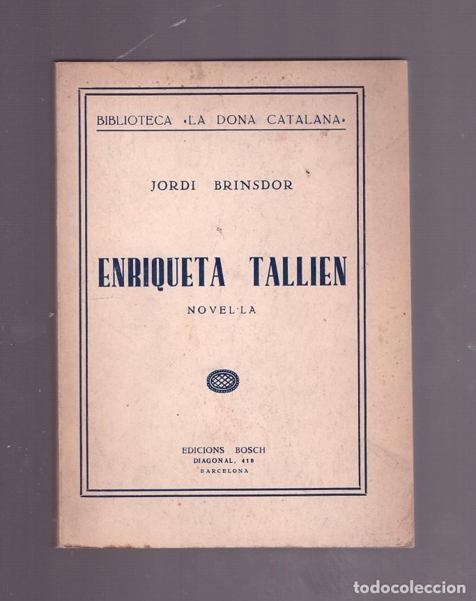 Libros de segunda mano: ENRIQUETA TALLIEN. - Foto 1
