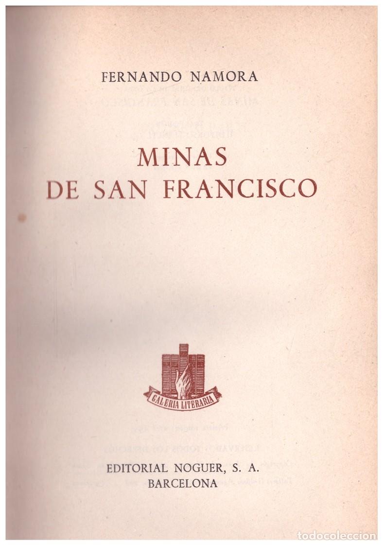 Libros de segunda mano: MINAS DE SAN FRANCISCO - Foto 1