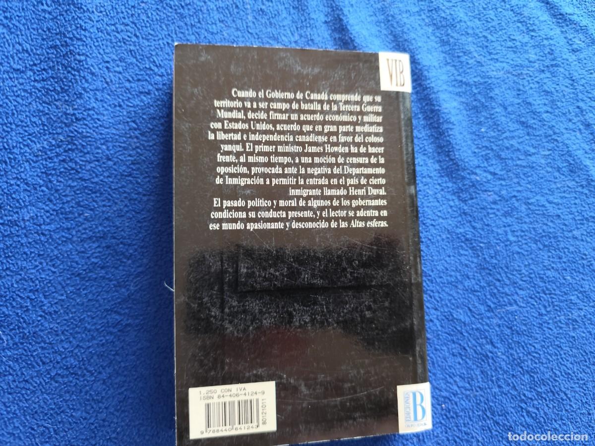Libros de segunda mano: Altas Esferas Arthur Hailey Ediciones B 1993 Colecci&oacute;n VIP - Foto 3