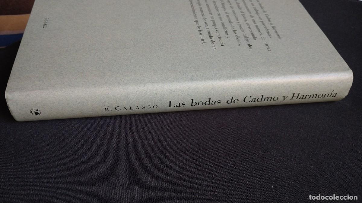 Libros de segunda mano: LAS BODAS DE CADMO Y HARMON&Iacute;A - ROBERTO CALASSO - Foto 3