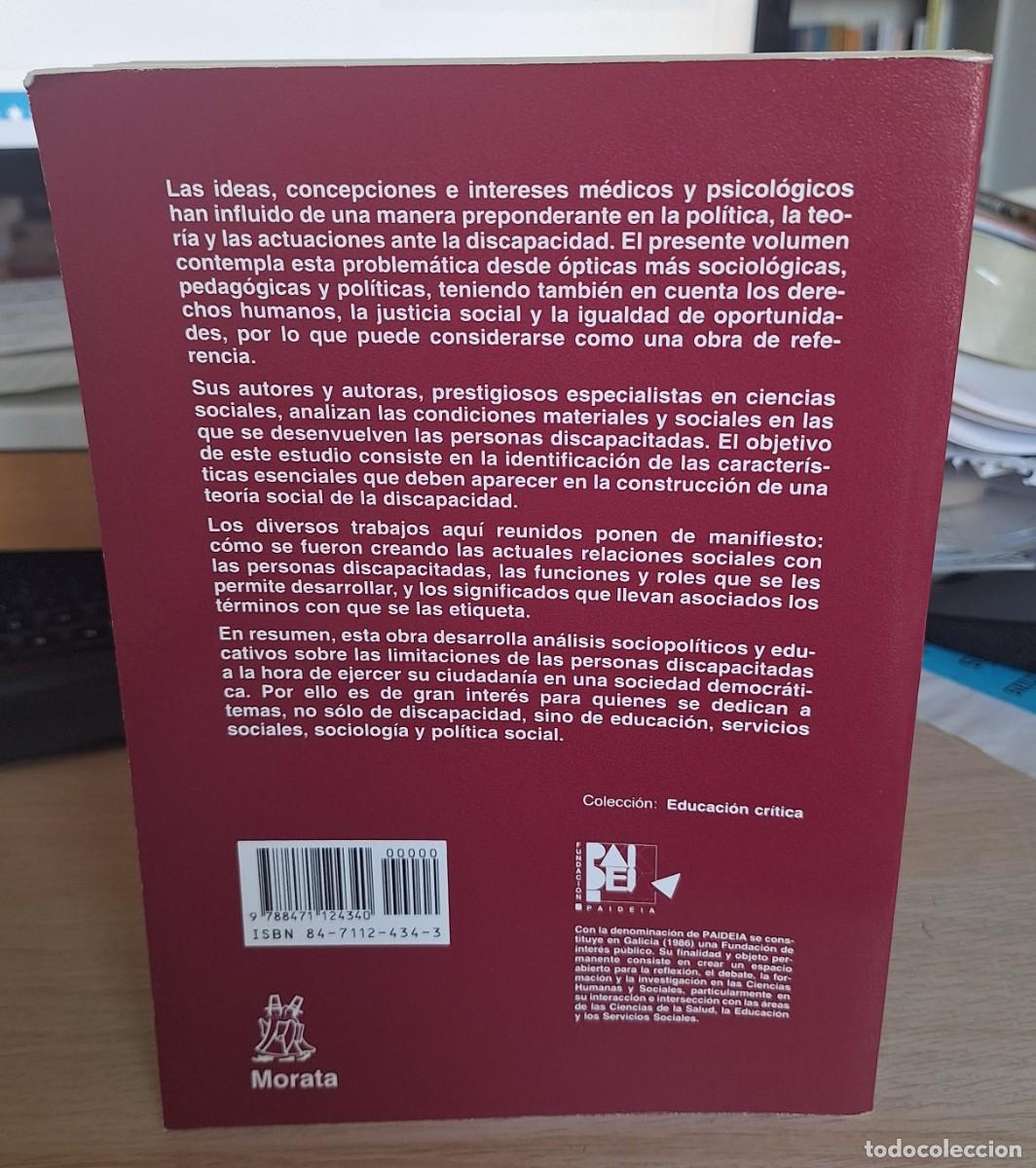 Libros de segunda mano: DISCAPACIDAD Y SOCIEDAD . BARTON, L. (COMP.) - Foto 2
