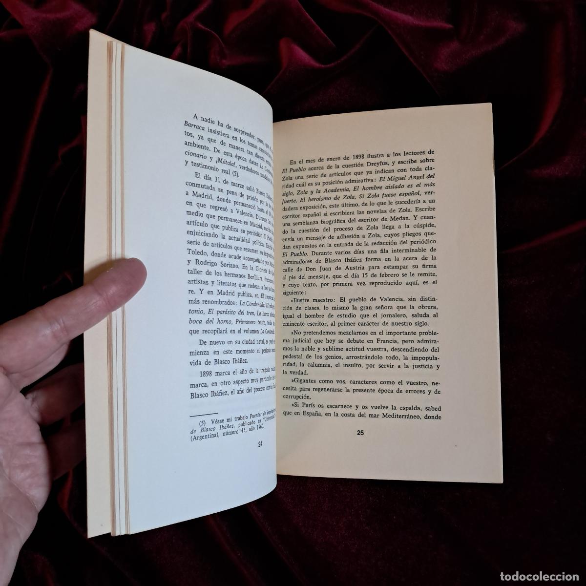 Libros de segunda mano: C&Oacute;MO ESCRIBI&Oacute; BLASCO IB&Aacute;&Ntilde;EZ LA BARRACA. J.L. Le&oacute;n Roca. 1978 - Foto 3