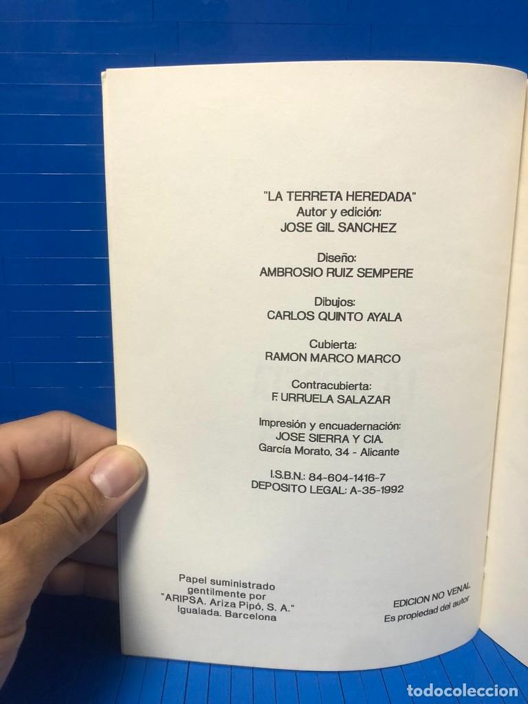 Libros de segunda mano: LA TERRETA HEREDADA - JOSE GIL SANCHEZ - 1992 - Foto 4
