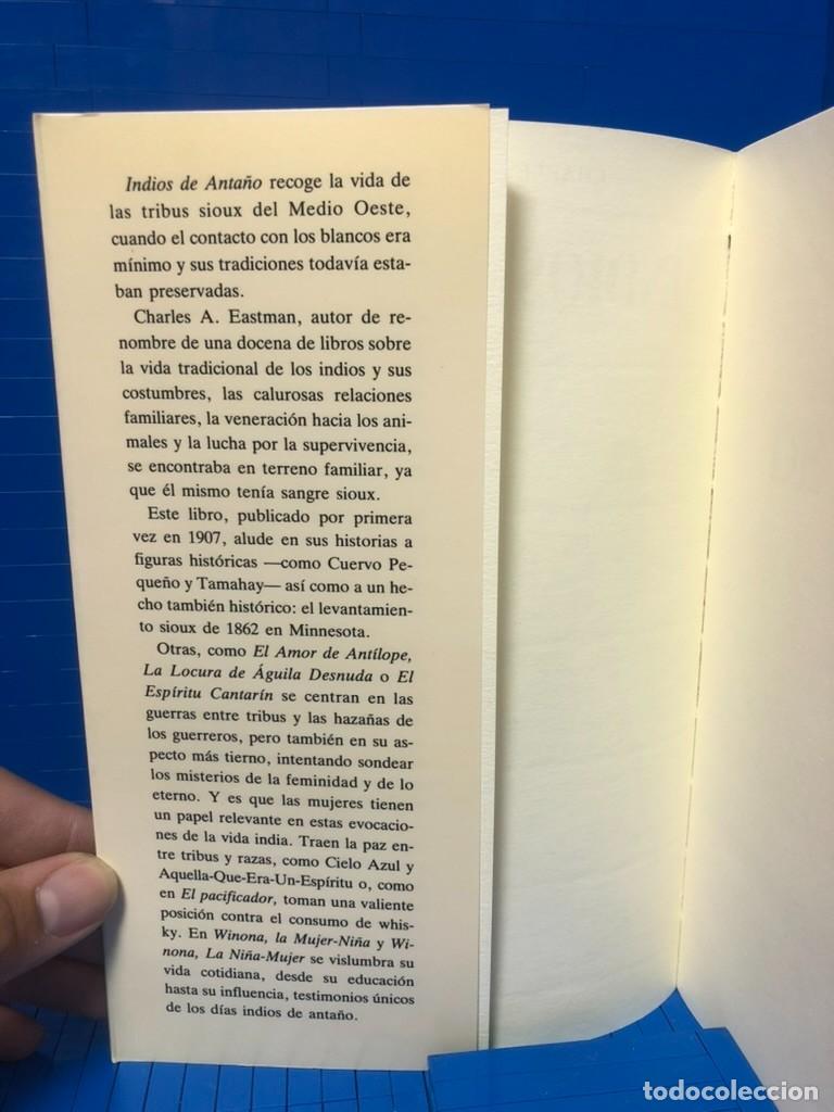 Libros de segunda mano: INDIOS DE ANTA&Ntilde;O - HESPERUS - CHARLES A EASTMAN - 1994 - Foto 3