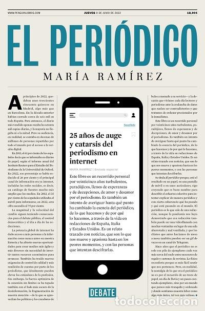 Libros de segunda mano: EL PERI&Oacute;DICO - RAM&Iacute;REZ, MAR&Iacute;A - DEBATE - 2022 - Foto 1