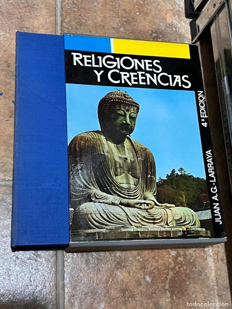 Libros de segunda mano: BLAS51C con estuche RELIGIONES Y CREENCIAS, JUAN A G LARRAYA - Foto 1